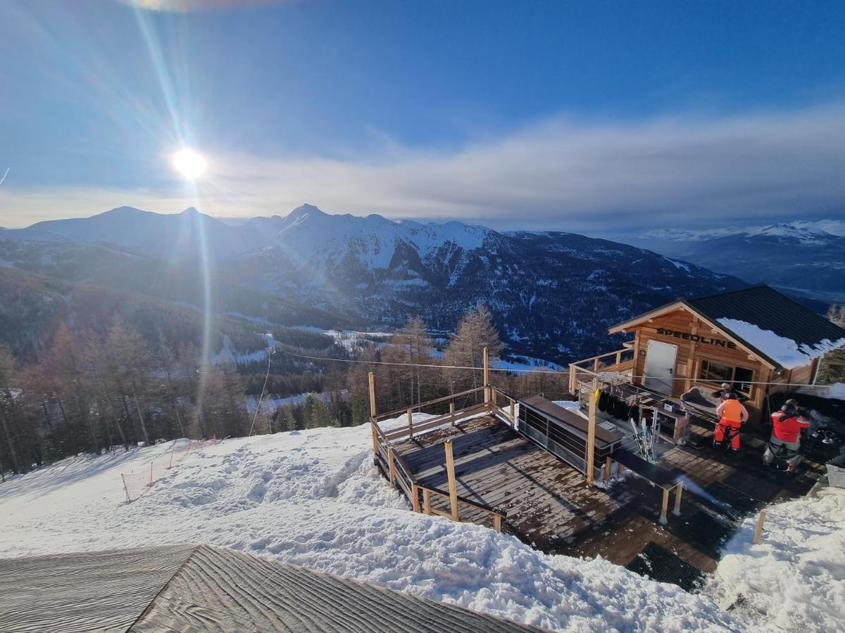 Appartement T2-5 Couchages L'Ecrin Des Orres 1800 Les Orres Kültér fotó