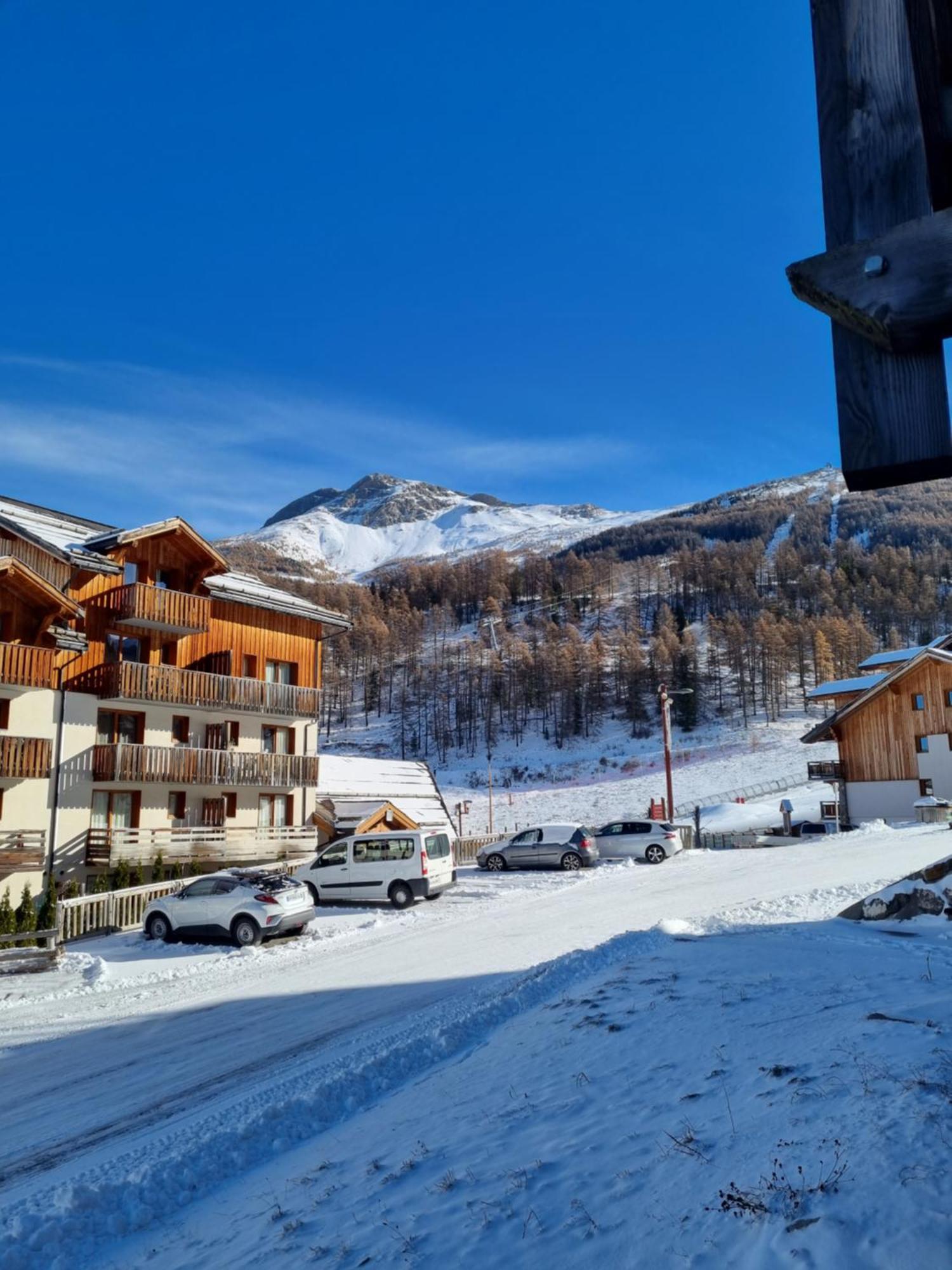Appartement T2-5 Couchages L'Ecrin Des Orres 1800 Les Orres Kültér fotó