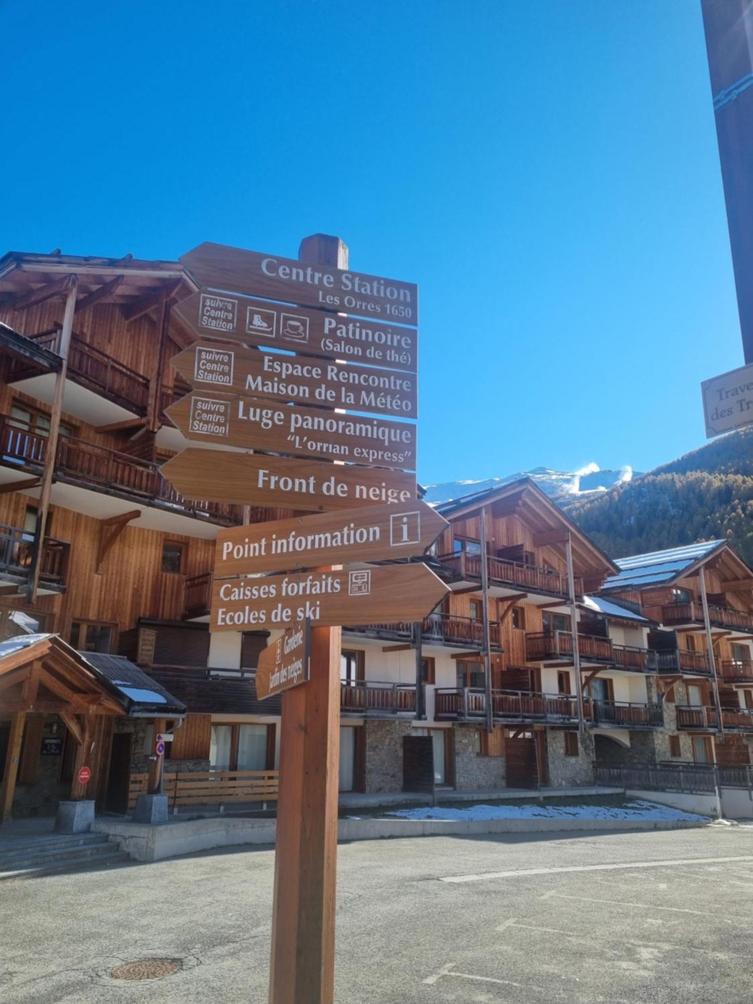 Appartement T2-5 Couchages L'Ecrin Des Orres 1800 Les Orres Kültér fotó