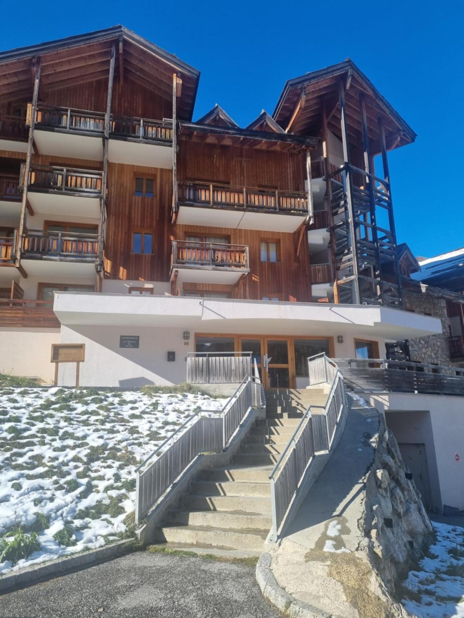 Appartement T2-5 Couchages L'Ecrin Des Orres 1800 Les Orres Kültér fotó