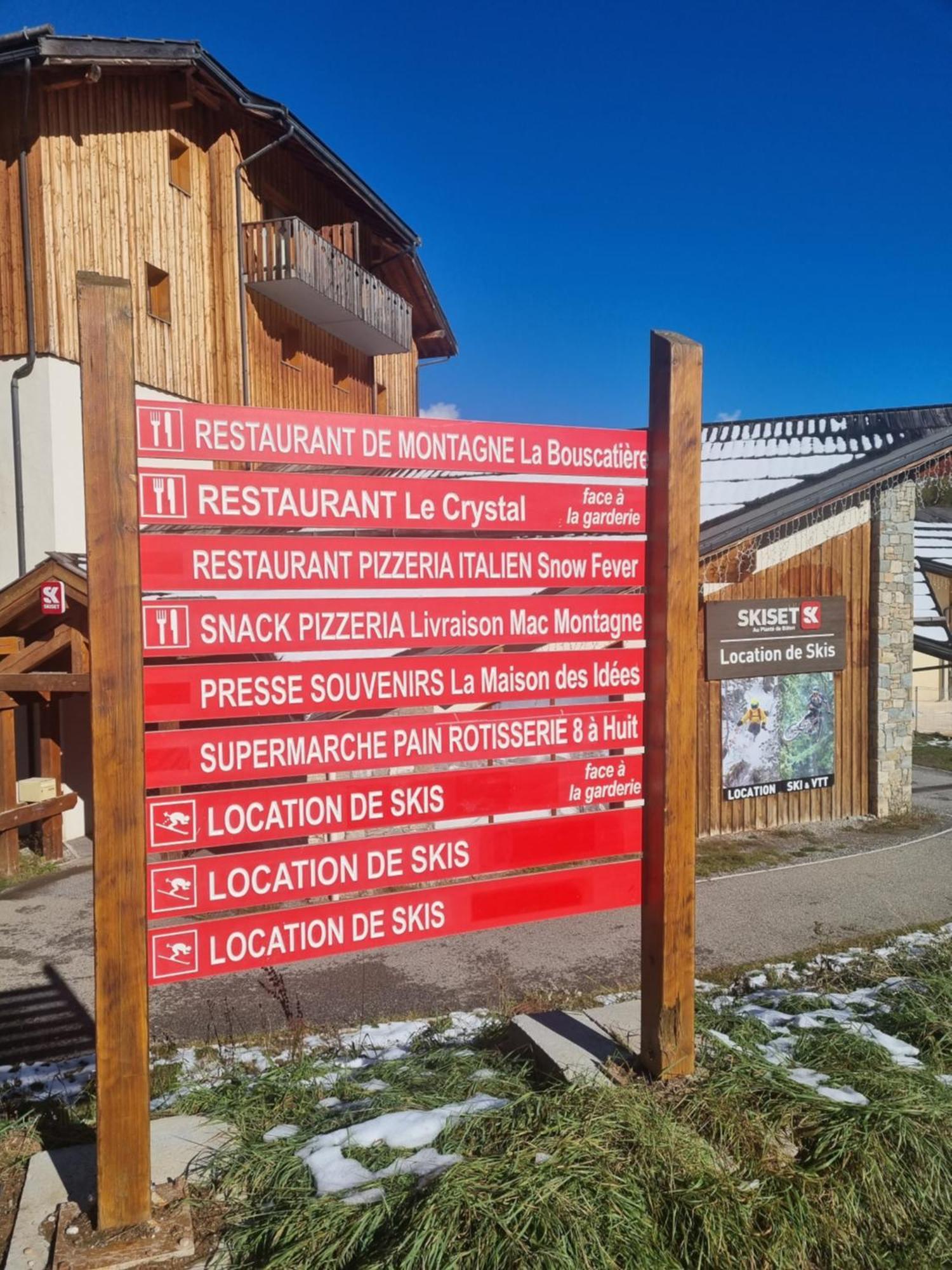 Appartement T2-5 Couchages L'Ecrin Des Orres 1800 Les Orres Kültér fotó